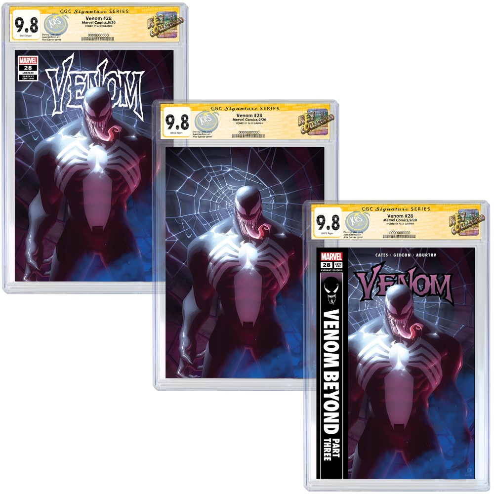 CGC Signature Series All Art Infinity Signed Venom No. 3